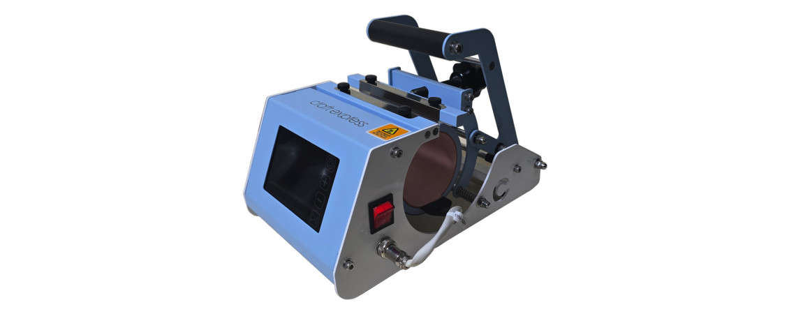 Prensa para sublimação canecas e copos.